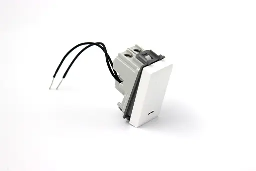 BOUTON POUSSOIR 16A A VOYANT INTEGRE CLARA 43