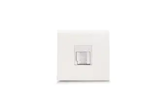 PRISE INFORMATIQUE 8 PLOTS RJ45 CAT 6 UTP CARREE CLARA 43