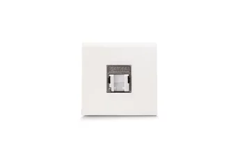 PRISE INFORMATIQUE 8+1 PLOTS RJ45 CAT 6AS STP CARREE CLARA 43