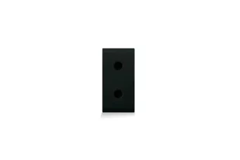 PRISE 2 POLES 16A NERA 43