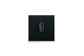 PRISE USB 10A CARREE NERA 43