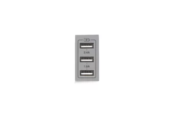 CHARGEUR TRIPLE USB 3.4A 1 MODULE SYLVIA 43