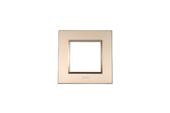 PLAQUE BELLA 43 CARREE CHAMPAGNE 2 MODULES