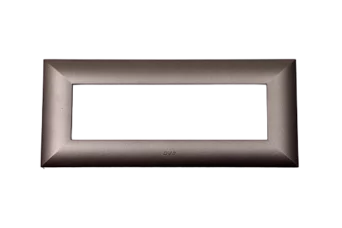 PLAQUE LUMINA 43 RECTANGULAIRE TITANIUM 7 MODULES