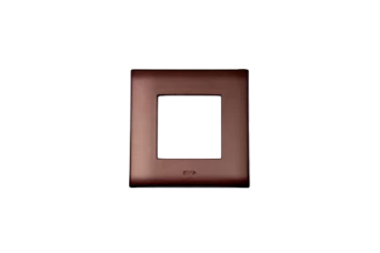 PLAQUE LINA 43 CARREE BRONZE 2 MODULES