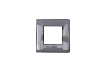 PLAQUE LINA 43 CARREE GRIS 2D 2 MODULES