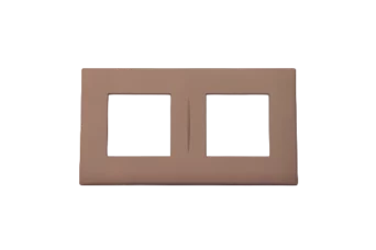 PLAQUE LINA 43 CARREE GREGE 2+2 MODULES