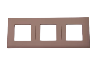 PLAQUE LINA 43 CARREE GREGE 2+2+2 MODULES