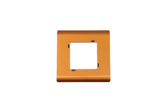 PLAQUE SERENA 43 CARREE SANS CADRE OR BYZANTIN 2 MODULES