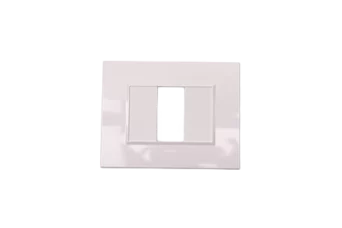 PLAQUE BELLA 43 RECTANGULAIRE BLANC 1 MODULE