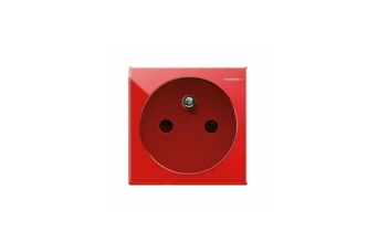 PRISE 2P+T FRANCAISE 16A S44 ROUGE