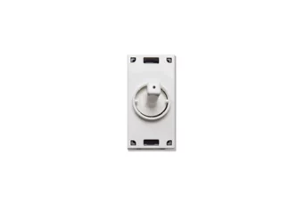 INTERRUPTEUR VA-ET-VIENT LEVIER BLANC 1P 10AX 1M