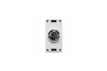 INTERRUPTEUR BIPOLAIRE LEVIER CHROME 1P 20AX 1M