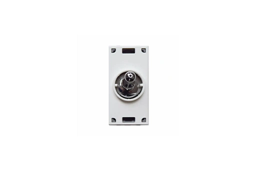 INTERRUPTEUR BIPOLAIRE LEVIER CHROME 1P 20AX 1M