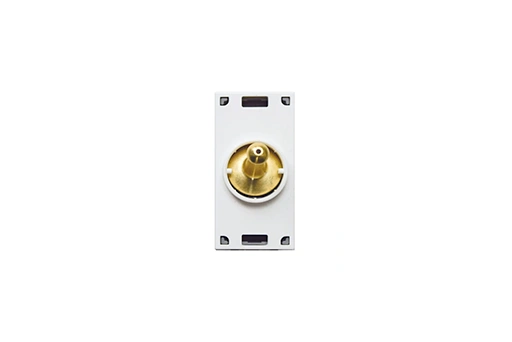 INTERRUPTEUR BIPOLAIRE LEVIER LAITON 1P 20AX 1M