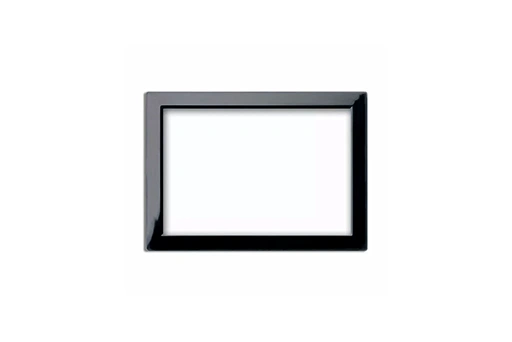 CADRE POUR ZAMA / PERSONAL 44 RECTANGULAIRE 3 MODULES NOIR