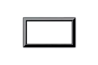 CADRE POUR ZAMA / PERSONAL 44 RECTANGULAIRE 4 MODULES NOIR