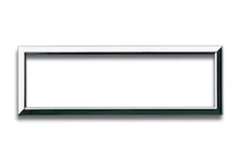 CADRE POUR ZAMA / PERSONAL 44 RECTANGULAIRE 7 MODULES CHROME