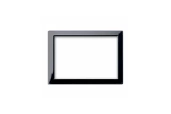 CADRE POUR VERA 44 RECTANGULAIRE 3 MODULES NOIR