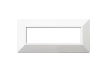 PLAQUE ZAMA 44 RECTANGULAIRE BLANC 7 MODULES