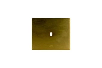 PLAQUE NEW STYLE RECTANGULAIRE ALUMINIUM BRONZE