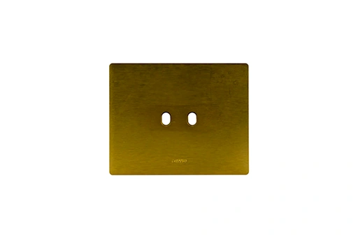 PLAQUE NEW STYLE RECTANGULAIRE ALUMINIUM BRONZE