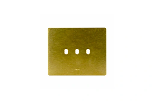 PLAQUE NEW STYLE RECTANGULAIRE ALUMINIUM BRONZE