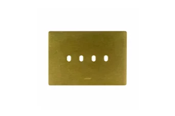 PLAQUE NEW STYLE RECTANGULAIRE ALUMINIUM BRONZE