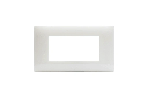 PLAQUE YOUNG 44 RECTANGULAIRE BLANC TOTAL 4 MODULES