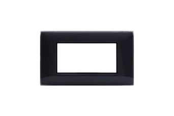 PLAQUE YOUNG 44 RECTANGULAIRE GRIS CENDRE 4 MODULES
