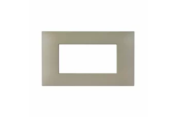 PLAQUE YOUNG 44 RECTANGULAIRE WHITEK 4 MODULES