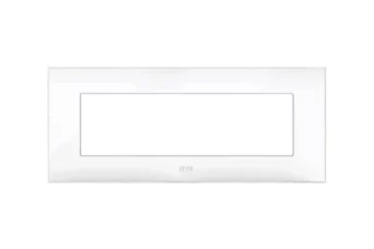 PLAQUE YOUNG 44 RECTANGULAIRE BLANC 7 MODULES