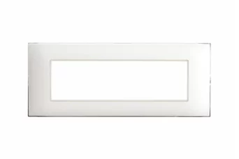 PLAQUE YOUNG 44 RECTANGULAIRE WHITEK 7 MODULES