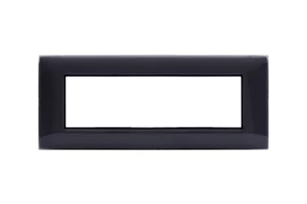 PLAQUE YOUNG 44 RECTANGULAIRE GRIS CENDRE 7 MODULES