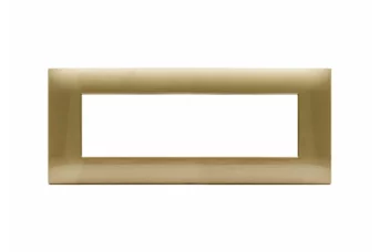 PLAQUE YOUNG 44 RECTANGULAIRE GOLD 7 MODULES