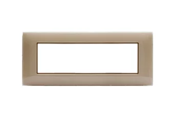 PLAQUE YOUNG 44 RECTANGULAIRE SABLE 7 MODULES