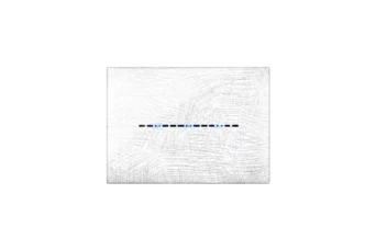 PLAQUE YOUNG TOUCH 44 RECTANGULAIRE BLANC 3D 3 MODULES