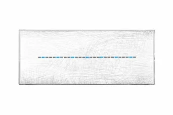 PLAQUE YOUNG TOUCH 44 RECTANGULAIRE BLANC 3D 7 MODULES