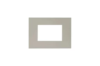 PLAQUE SMART EASY 44 RECTANGULAIRE BEIGE MAT 3 MODULES