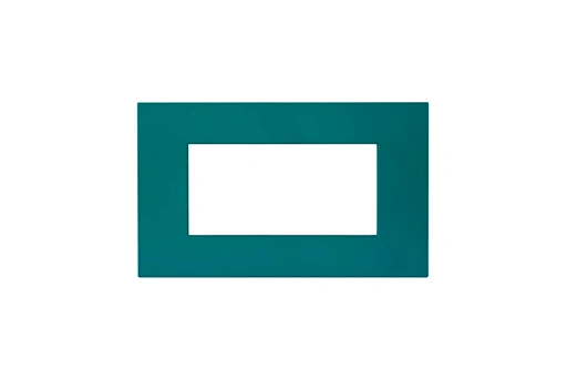 PLAQUE SMART EASY 44 RECTANGULAIRE TURQUOISET MAT 4 MODULES