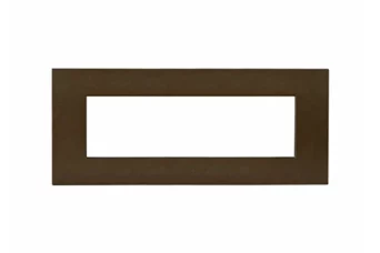 PLAQUE SMART EASY 44 RECTANGULAIRE BRONZE MAT 7 MODULES