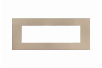 PLAQUE SMART EASY 44 RECTANGULAIRE GOLD MAT 7 MODULES