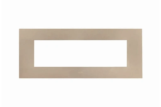 PLAQUE SMART EASY 44 RECTANGULAIRE GOLD MAT 7 MODULES