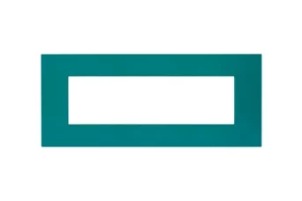 PLAQUE SMART EASY 44 RECTANGULAIRE TURQUOISE MAT 7 MODULES