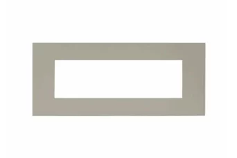 PLAQUE SMART EASY 44 RECTANGULAIRE BEIGE MAT 7 MODULES