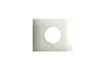 PLAQUE SMART 44 NEW STYLE RECTANGULAIRE EN METAL BLANC 3 MODULES POUR PRISE