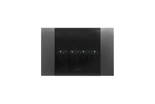 PLAQUE SMART TOUCH 44 RECTANGULAIRE EN METAL ACIER ANTHRACITE BROSSE 4 MODULES (JUSQU'À 7 COMMANDES)