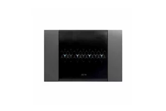 PLAQUE SMART TOUCH 44 RECTANGULAIRE EN METAL GRIS TEKLA 4 MODULES (JUSQU'À 7 COMMANDES)