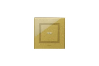 PLAQUE VERA 44 TOUCH CARREE GOLD 1 COMMANDE