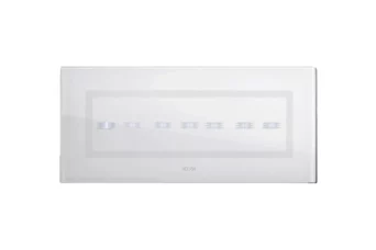 PLAQUE VERA 44 TOUCH RECTANGULAIRE BLANC 7 COMMANDES